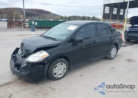 2010 Nissan Versa 1.8S z USA, uszkodzony, nr VIN 3N1BC1APXAL359185